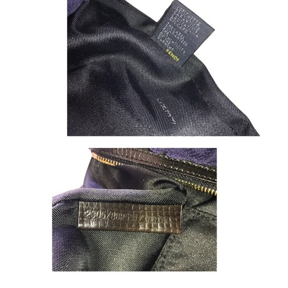 Authentic FENDI Vintage Zucca Hobo Bag - Picture 9 of 13